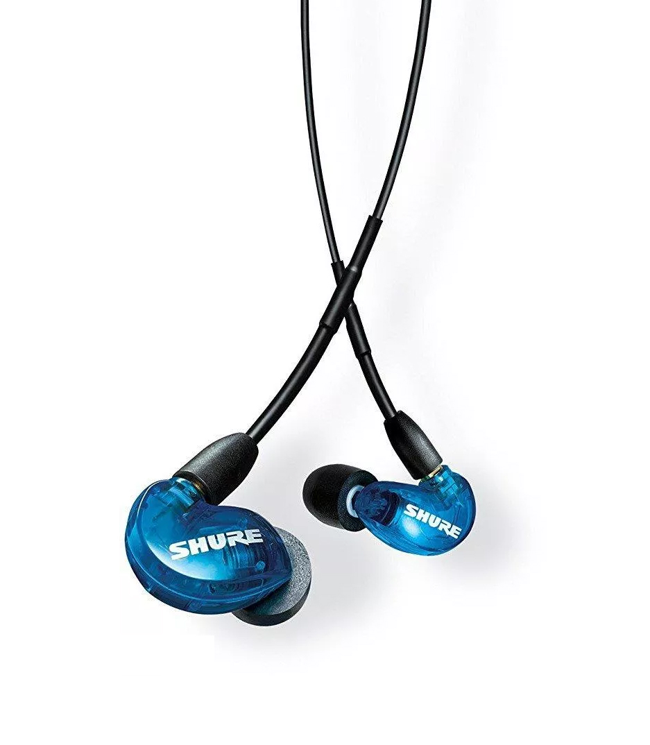 Buy Shure - SE215 EARPHONE BLUE W MODEL RMCE BT2 | Edge